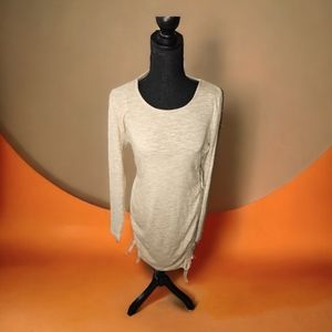 Women's Ruched Side-Tie Bodycon Dress